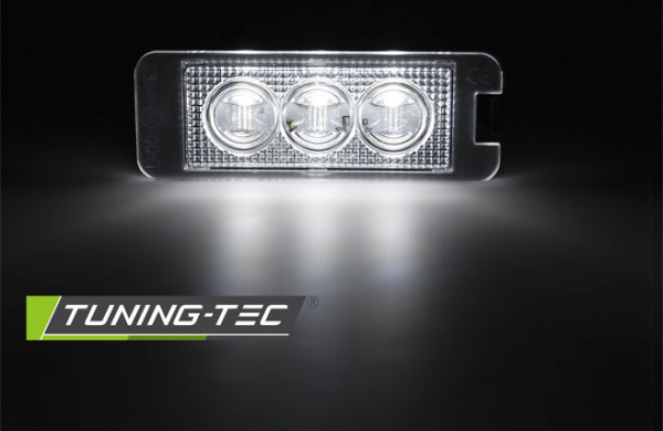 Upgrade LED Kennzeichenbeleuchtung für VW Golf V, VI, VII / VW Passat B6 / VW Passat CC / VW Eos / VW Phaeton / Polo 6R / Scirocco III kaltweiß